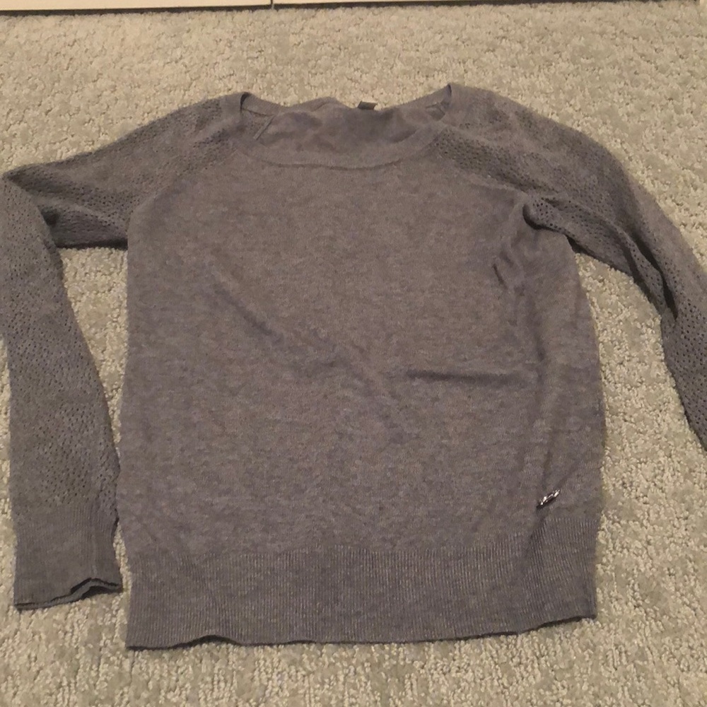 Gray sweater